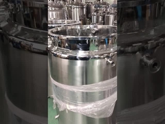 200L/250L/300L SS316l सॉफ्टजेल कैप्सूल के उत्पादन के लिए जेल रिले टैंक